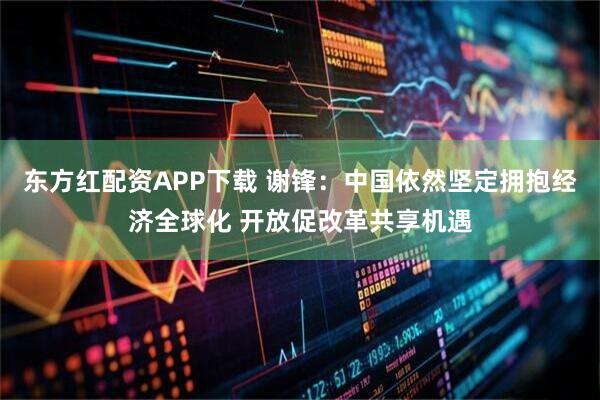 东方红配资APP下载 谢锋：中国依然坚定拥抱经济全球化 开放促改革共享机遇
